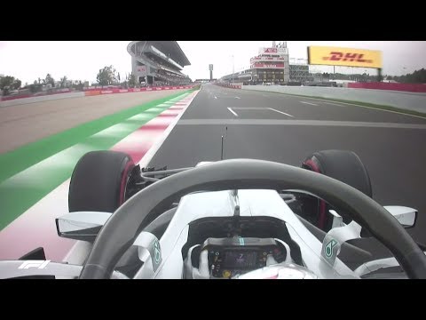 Lewis Hamilton's Pole Lap | 2018 Spanish Grand Prix
