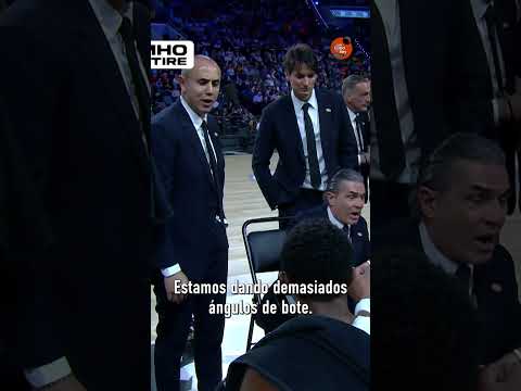 🗣️ SERGIO SCARIOLO en el SONIDO del BANQUILLO de la #CopaACB