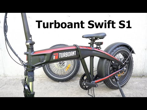 Turboant Swift S1 Folding Fat-Tire Electric Bike Unboxing & Assembly