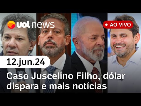 UOL News 2ª Edição com Sarza, Sakamoto, Raquel Landim e Cris Fibe | NOTÍCIAS AO VIVO | 12/06/2024