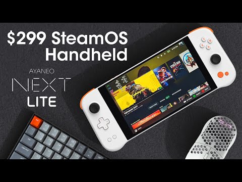 Will The Upcoming $299 AYANEO Next Lite REALLY Compete? An All New SteamOS Handheld
