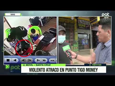 Violento atraco a un Tigo Money en el Barrio El Dorado