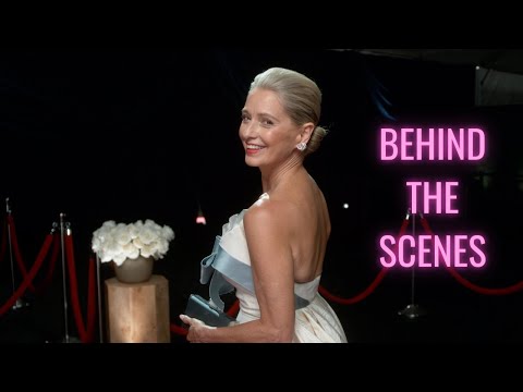 E! GLAMBOT: Katherine LaNasa BTS at the 2025 Emmys