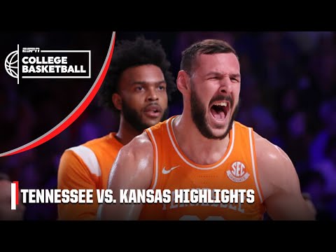 Kansas Jayhawks vs. Tennessee Volunteers | Full Game Highlights