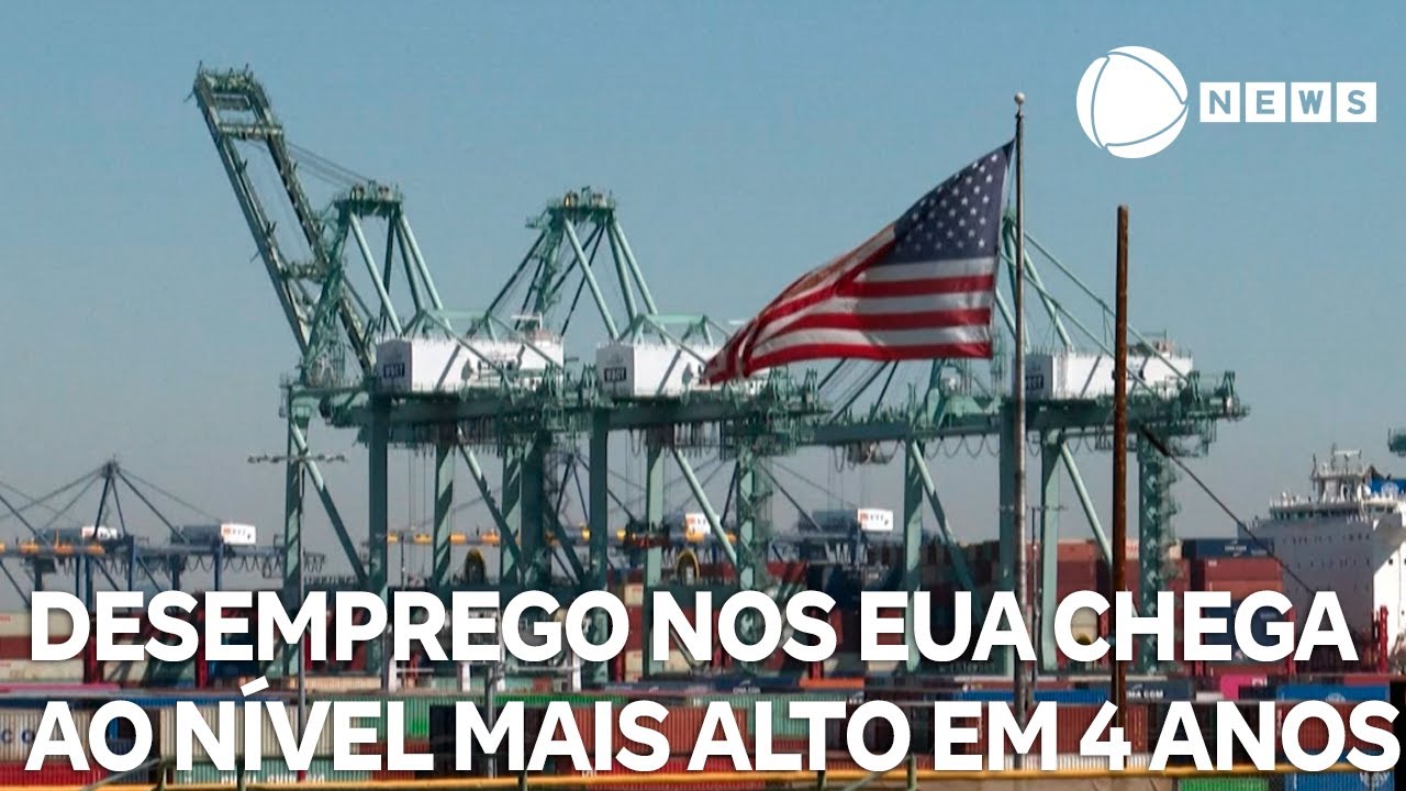 Desemprego nos EUA chega ao nível mais alto em quatro anos