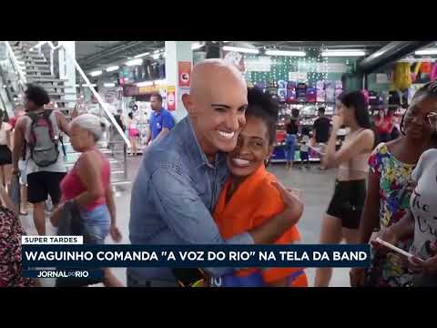 Waguinho comanda A Voz do Rio na tela da Band