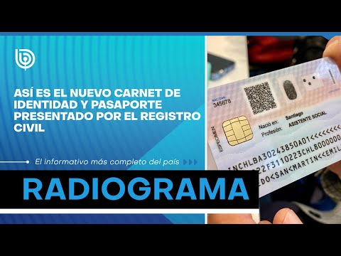 Así es el nuevo carnet de identidad y pasaporte presentado por el Registro Civil