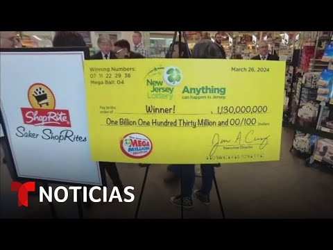 Esta tienda de licores vendió el histórico ticket de lotería de Nueva Jersey | Noticias Telemundo