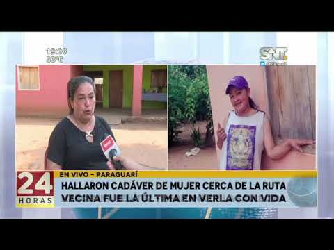 Paraguarí: Hallan cadáver de mujer cerca de la ruta