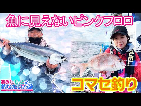 魚に見えないピンクフロロでコマセ釣りに挑戦!! ｜あみちゃんのもっと釣りたい！第230話(1487)