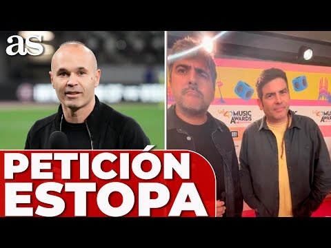 La PETICIÓN de ESTOPA a INIESTA tras su RETIRADA