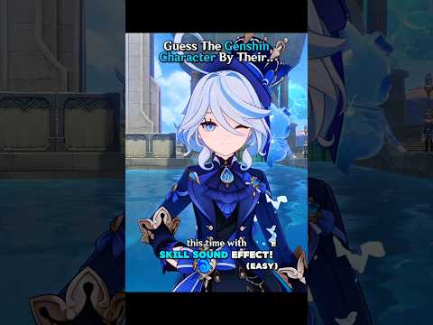 Guess The GENSHIN CHARACTER By Their... Skill Sound Effect! 👾 #genshinimpact #shorts