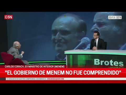 Entrevista a CARLOS CORACH en BROTES VERDES