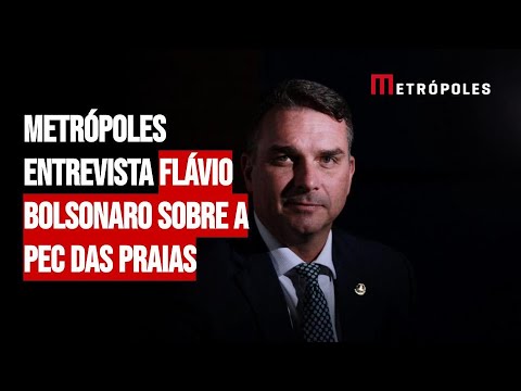 Metrópoles entrevista Flávio Bolsonaro (PL-RJ) sobre a PEC das Praias