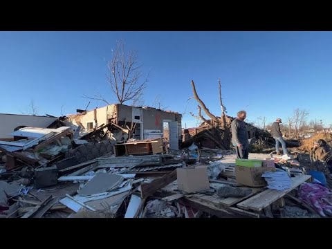 Tornados récord: pueblos arrasados y más de 70 muertos en EEUU
