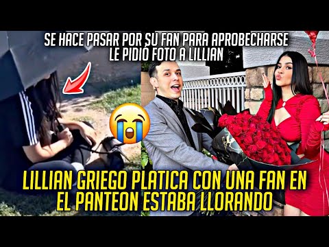 FAN DE LILLIAN GRIEGO IRRESPETUOSA LE PIDIO FOTO A LILLIAN MIENTRAS LLORABA EN EL PANTEÓN? LA VERDAD