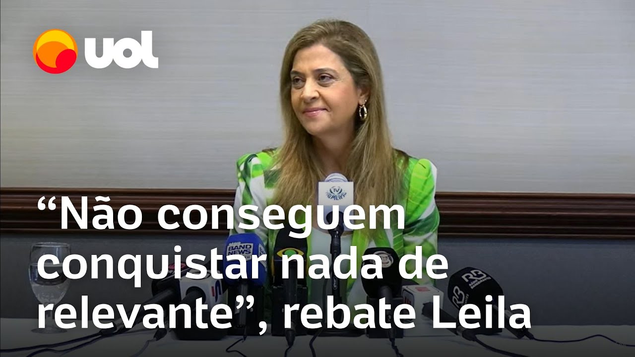 Leila rebate provocações de rivais após Palmeiras cair no Mundial: ‘Não conseguem conquistar nada’