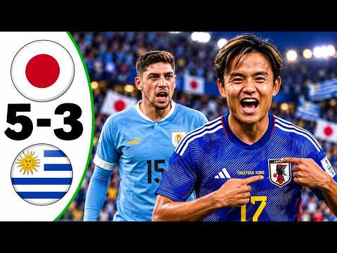 <strong>Japan</strong> vs Uruguay 5-3 - <strong>All</strong> Goals &amp; Highlights - 2026