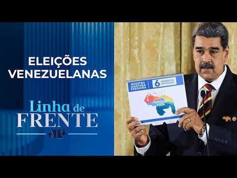 Maduro aparece 13 vezes no cartão eleitoral | LINHA DE FRENTE
