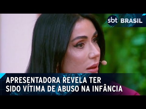 Michelle Barros revela ter sofrido abuso sexual na infância | SBT Brasil (04/06/24)