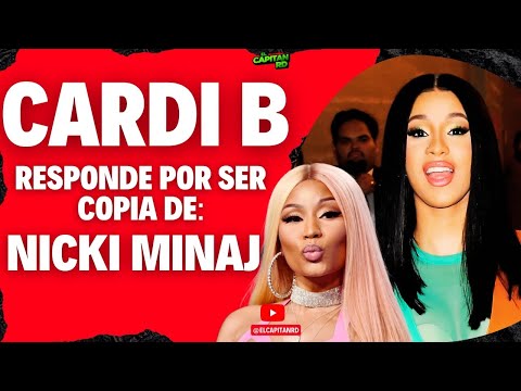 Cardi B responde a comparación con Nicki Minaj