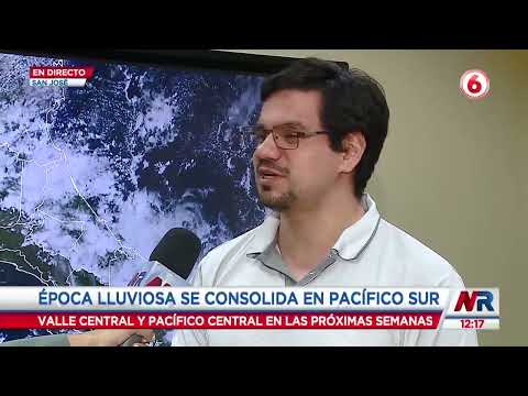 Época lluviosa se empieza a consolidar en Costa Rica