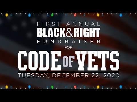 Black & Right Fundraiser for Code of Vets