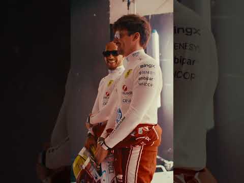 Ray-Ban for Scuderia Ferrari: Behind the Scenes with Lewis Hamilton and Charles Leclerc