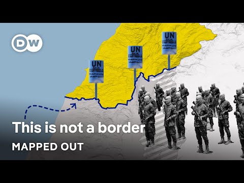 The Blue Line separating Israel and Lebanon | Mapped Out