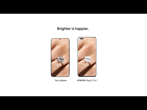 HONOR Magic5 Pro | Brighter is happier.