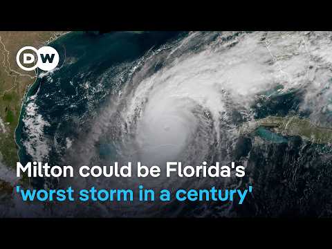 Stay and 'you are going to die': Florida braces for direct hit from Hurricane Milton | DW News