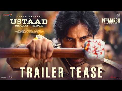 Ustaad Bhagat Singh Trailer Tease | Pawan Kalyan | Harish Shankar | Sreeleela | Raashii Khanna