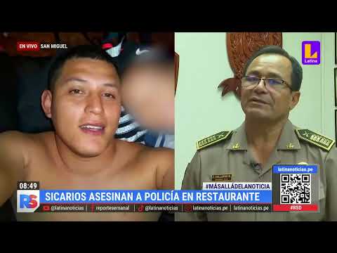 San Miguel: Sicario de 20 años asesina a policía en restaurante 'El Tronco'