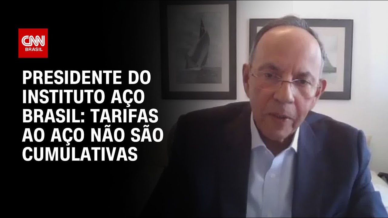 Tarifas ao aço não são cumulativas diz Presidente do Instituto Aço Brasil | BASTIDORES CNN