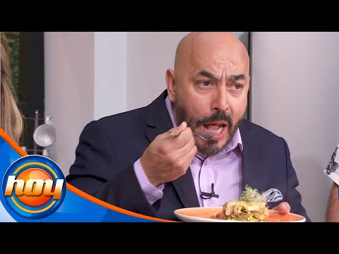 El chef Mariano Sandoval sorprende a Lupillo Rivera con una lasaña de chicharrón | Programa Hoy