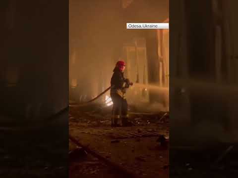 Russia targets Odesa with air raid