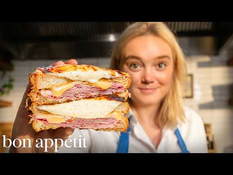How a Master French Chef Makes Croque Monsieur | Fundamental French Cooking | Bon Appétit