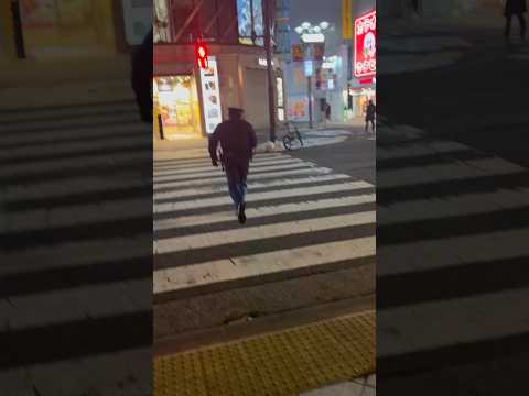 信号無視するお巡りさん #警察 #渋谷