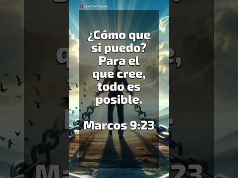 Marcos 9~23 ? #evangelio #dios #jesus #jesucristo #jesuschrist