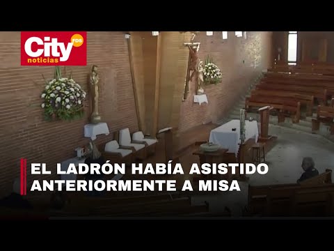 Un falso feligrés robó las ofrendas de una iglesia en Teusaquillo | CityTv