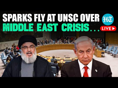 Fiery UN Security Council Debate Over Middle East Crisis & Palestinian Question | Gaza War
