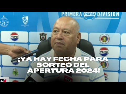 ¡YA HAY FECHA PARA EL SORTEO DEL TORNEO APERTURA 2024!
