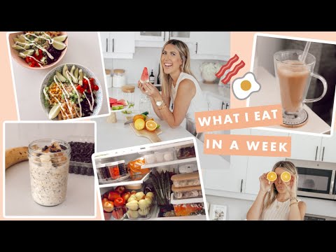 WHAT I EAT IN A WEEK // Healthy, Easy (& tasty) Recipes | Steph Sterjovski Jolly