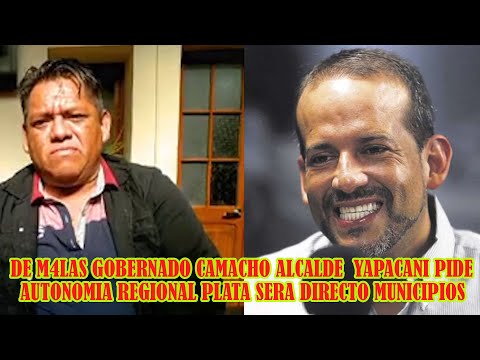 JUAN VALLES ALCALDE YAPACANI PLANEA AUTONOMIA REGIONAL POR QUE CAMACHO SE OLVIDO DE MUNICIPIOS..