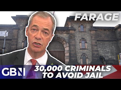 So much for 'Law & Order' - '30,000 criminals will now AVOID jail' | Nigel Farage furious over plans