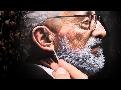 Painting an Elderly Man | Timelapse | Episode #179