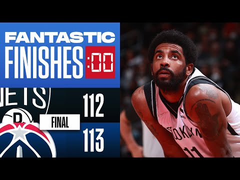 Final 1:06 WILD ENDING Nets vs Wizards video clip 