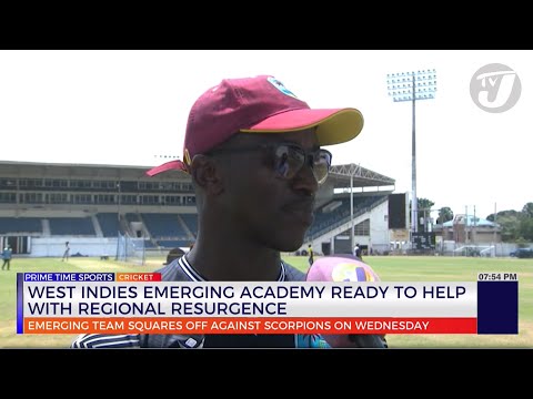 West Indies Emerging Academy Ready to Help with Regional Resurgence