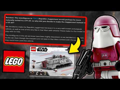Official LEGO Star Wars 2025 Republic Juggernaut Response...