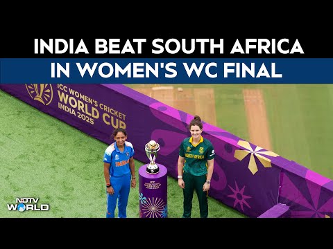 India Wins World Cup | India's Women Make History, Beat South Africa To Clinch 1st-Ever World Cup